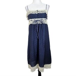 Juicy Couture Empire waist  with embroired lace trim sundress